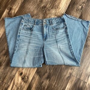 EUC LOFT Wide Leg Jeans